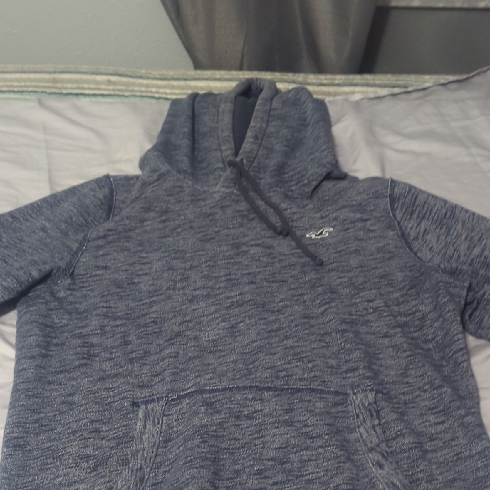 Hollister Charcoal Gray Hoodie